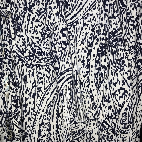 Printed paisley flowy Pants - Picture 2 of 7